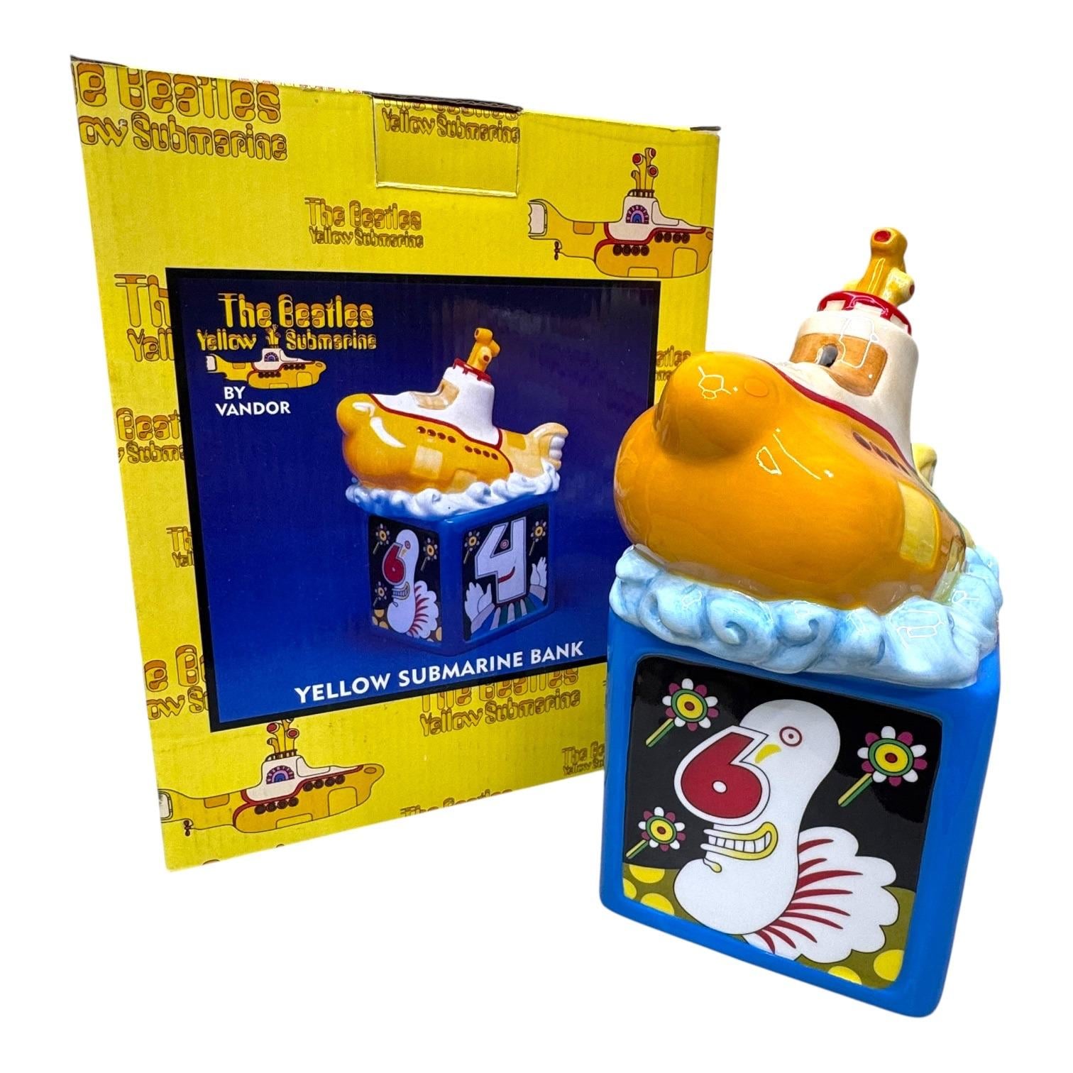 ビートルズ イエローサブマリン セラミック バンク ヴァンドール 2000年製 ヴィンテージ 新古品 - Etsy 日本
