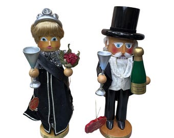 Colección Steinbach Taron Hombre Niña Cascanueces Millenium fabricados en Alemania Caja LEER