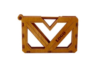 Caja de almacenamiento de tarjetas de visita cortadas con láser: archivos SVG, CDR y PDF para corte por láser. 3 mm, 1/8 de pulgada (3,175 mm), 3,6 mm, 4 mm, 4,5 mm, 5 mm. Producto digital