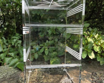 6x6x10" Front Opening Arboreal Jumping Spider Tarantula Gecko Enclosure
