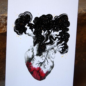 Carte Coeur d'encre