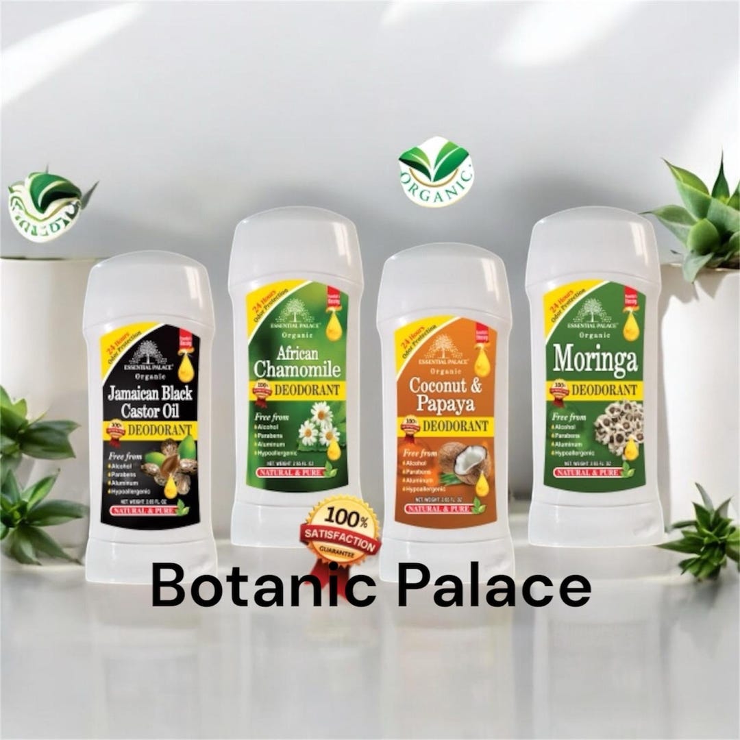1# Organic Unisex Deodorant for Men and Women / Aluminum Free / Alcohol ...