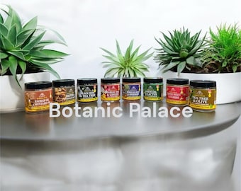 ORGANIC Hair Pomade MORE Variety 4 oz Glass Jar By Essential Palace