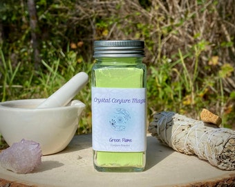 Green Flame Powder of Prosperity | Bring Universal Spirit to your quest for financial freedom