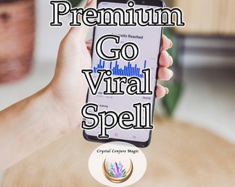 Premium Go Viral Spell - amplify your online presence, boost engagement, and attract a massive following