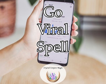 Go Viral Spell - amplify your online presence, boost engagement, and attract a massive following