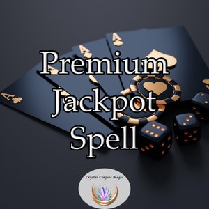Premium Jackpot Spell - Photo Proof, Tarot Reading, Lucky Charm That Improves Your Luck for a Big Payoff and Unforeseen Riches in Gambling