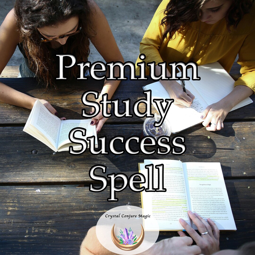 Premium Study Success Spell - Transform the Way You Study - Etsy