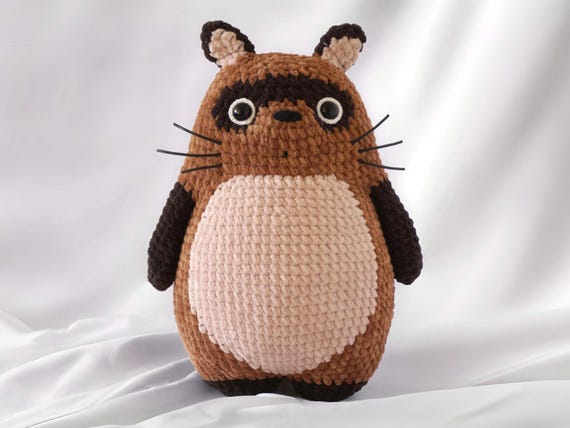 Tanuki Crochet Pattern - PDF Tutorial - Etsy
