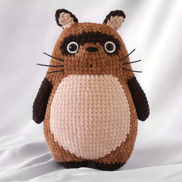 Tanuki Crochet Pattern - PDF Tutorial