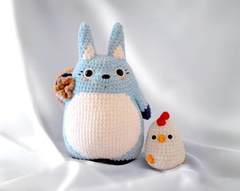 The Fox and the Hen Crochet Pattern - PDF Tutorial