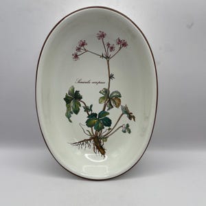 Vintage Villeroy & Boch roasting/baking dish, Botanica. Germany-Luxembourg. 2831