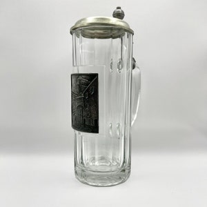 Antique beer stein with lid (0.7 l). Germany. 1231