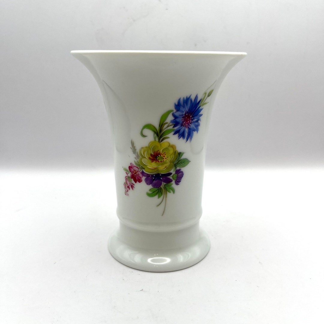 珍しい花瓶 磁器 磁器の花瓶。ドイツ。1759年 - Etsy 日本