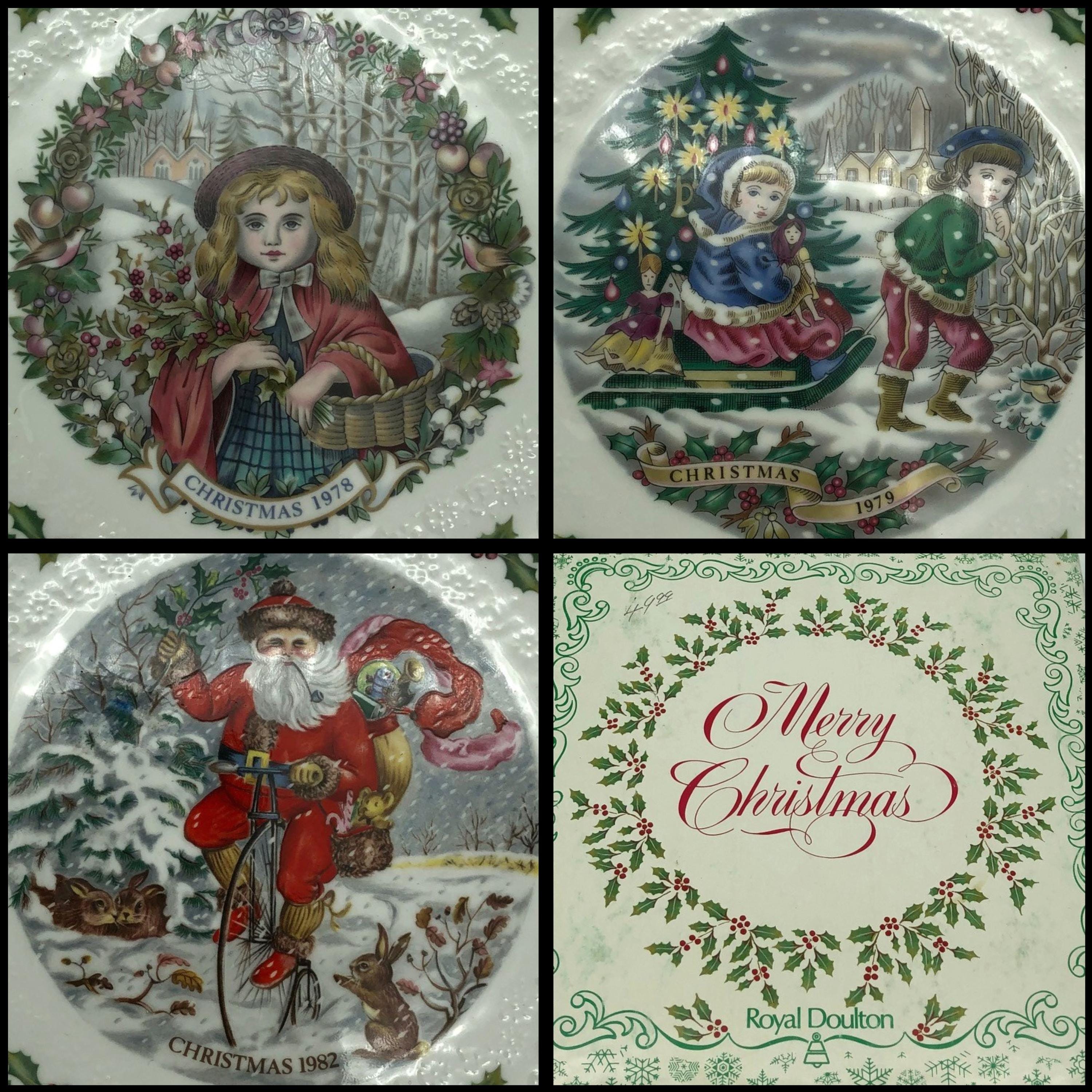 Royal Doulton Christmas Plates - Etsy Royal Doulton Christmas Plates - Etsy
