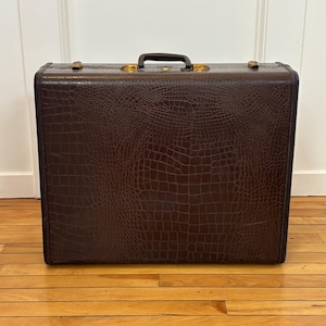 Vintage brown samsonite suitcase - Etsy 日本