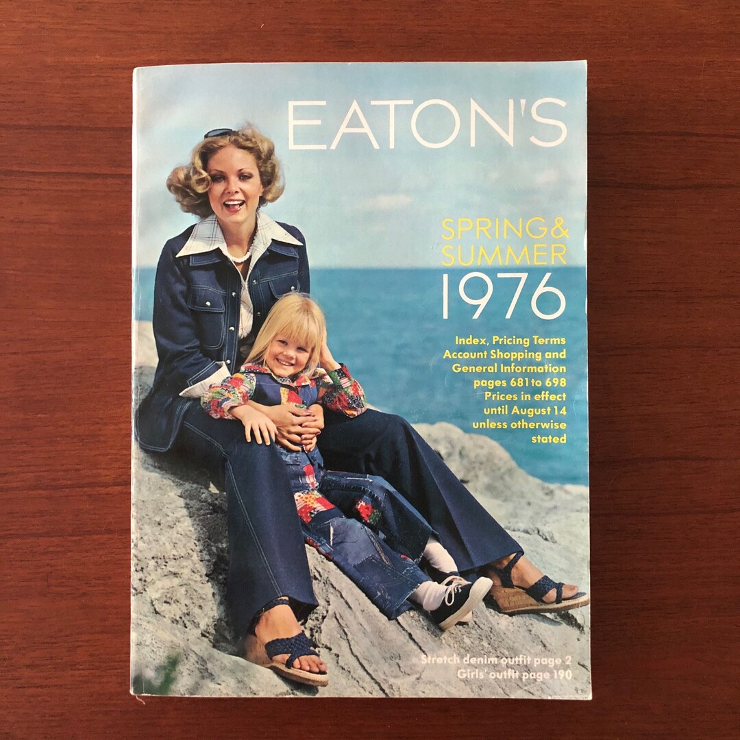 Vintage Eaton's 1976 Catalogue Etsy