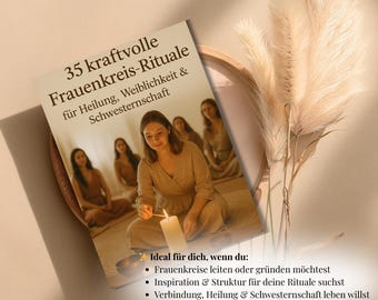 35 Women's Circle Rituals PDF Femininity, Healing & Sisterhood Download