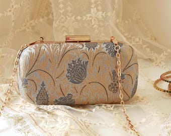 24 Stück Seiden Brokat Beutel - Chinesische Geschenktüten Mit Kordelzug 11x11cm