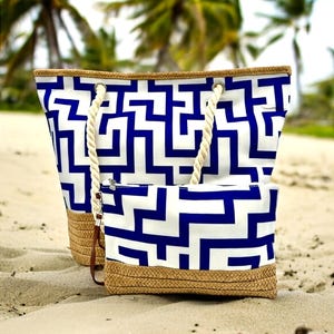 Beach bag woman's summer bag canvas tote bag beach bag, colorful beach bag summer handbag, summer large tote bag fabric beach bag