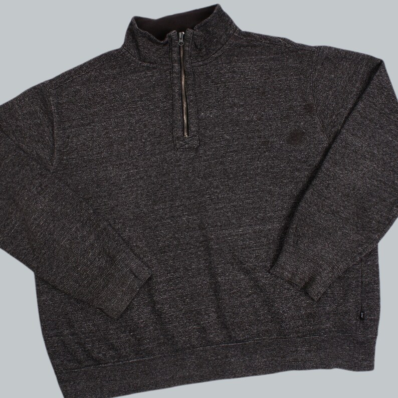 plain quarter zip sweatshirt