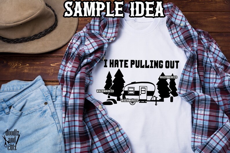 Funny Camping Trailer Svg I Hate Pulling Out Camper Svg Etsy