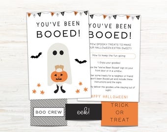 Wydruk "Zostałeś wygwizdany", zestaw "Zostałeś wygwizdany", tradycja sąsiedzka, zestaw "Zostaliśmy wygwizdani na Halloween", napis "Zostaliśmy wygwizdani", natychmiastowe pobranie