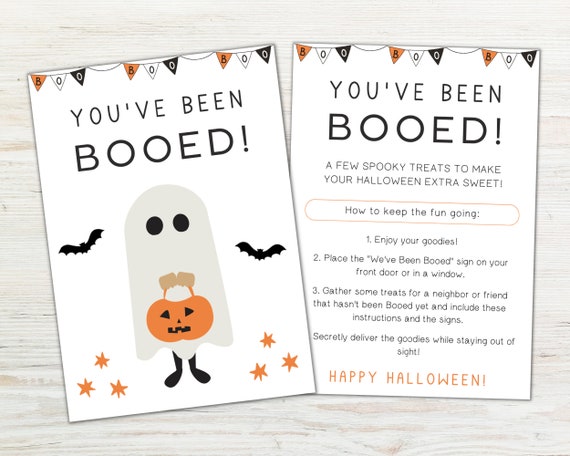 You've Been Booed Printable Youve Been Booed Kit