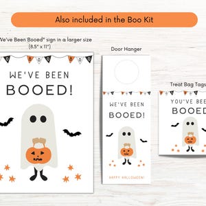 You've Been Booed Printable, Youve Been Booed Kit, Neighborhood Tradition, Halloween Boo Kit, We've Been Booed, Booed Sign, Instant Download image 3
