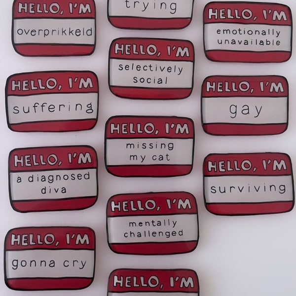 Hello I’m mood pins