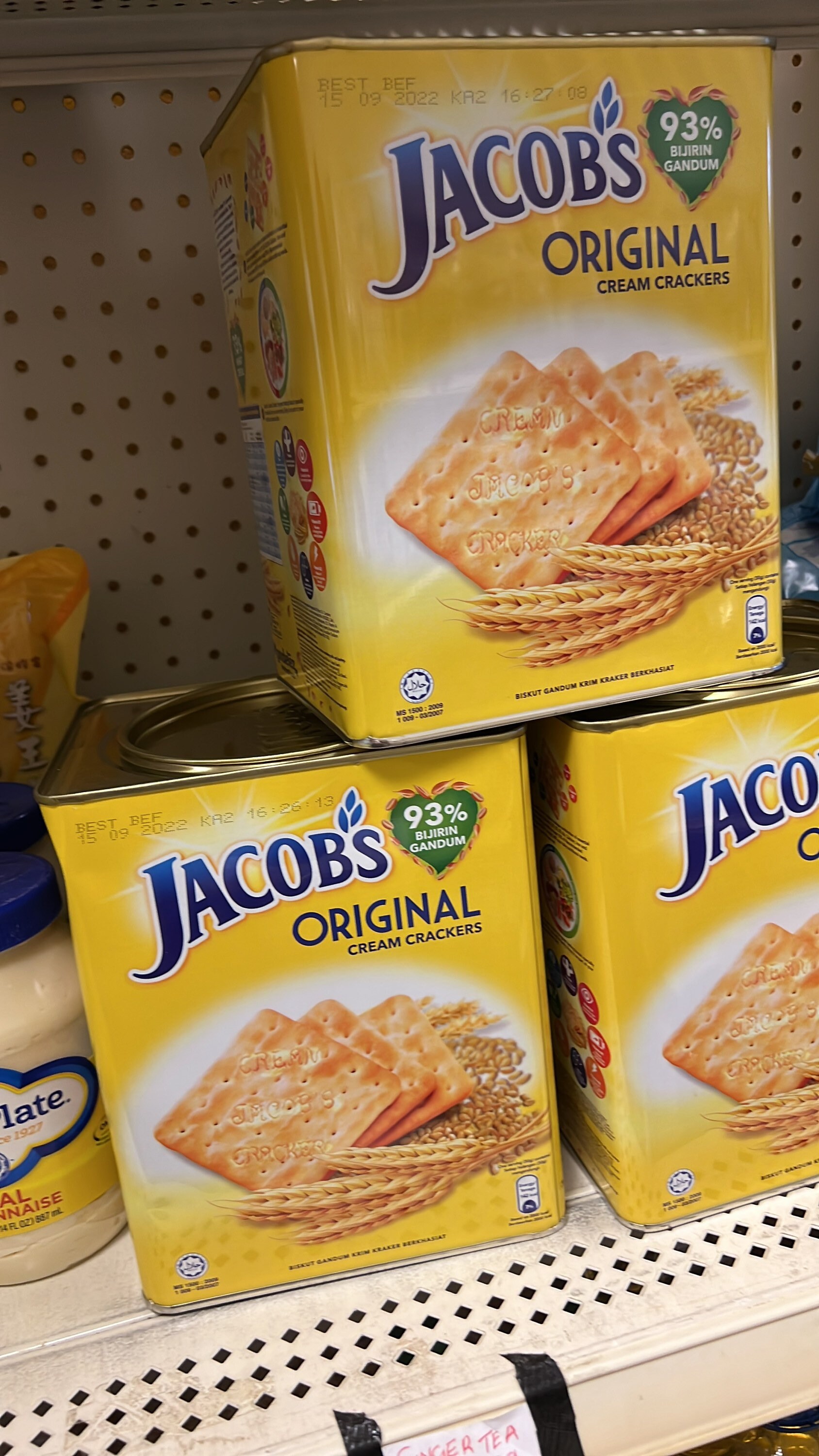 The Irish Jacob Biscuits Round Box.60s agrohort.ipb.ac.id