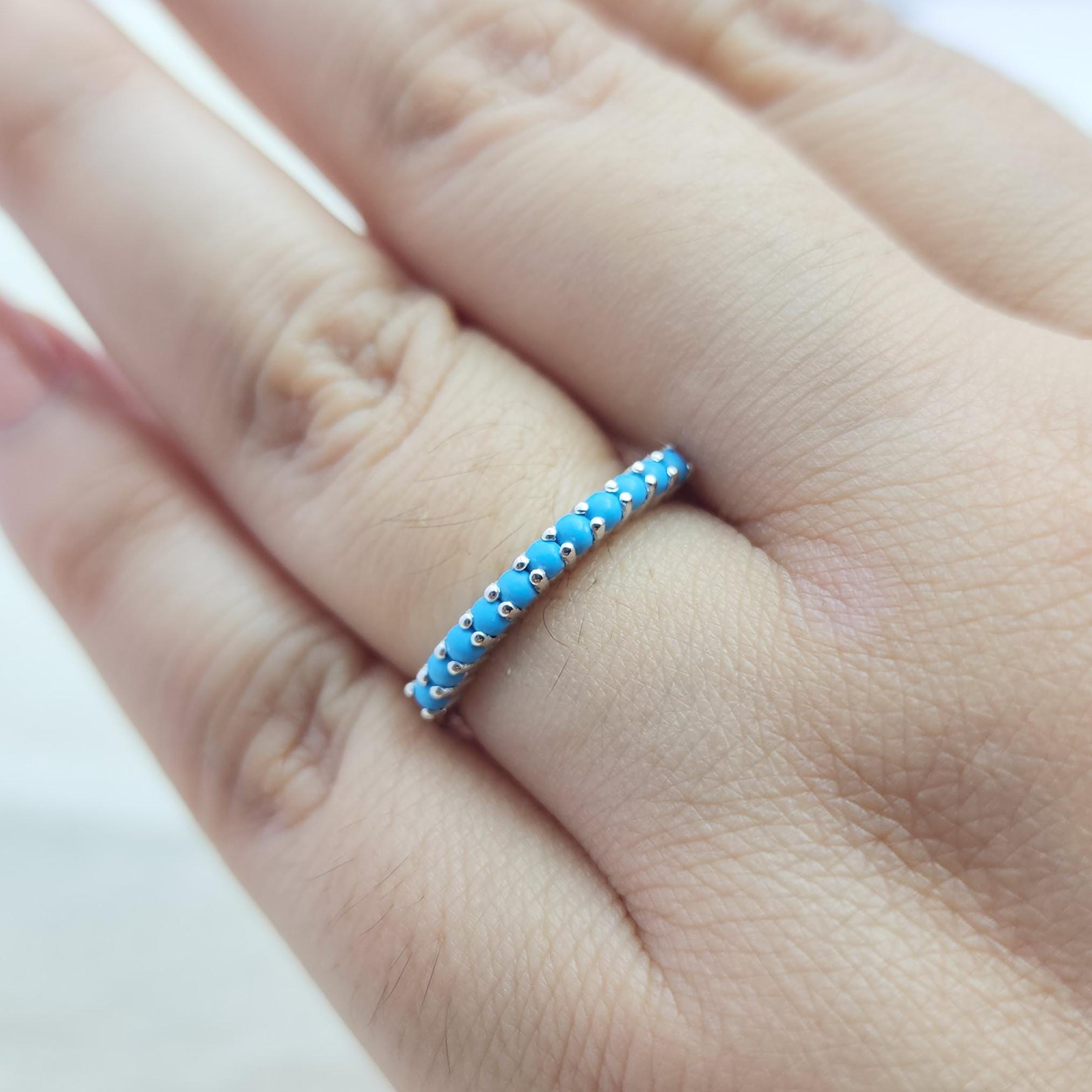 Bague créateur turquoise - MIMY BIJOUX