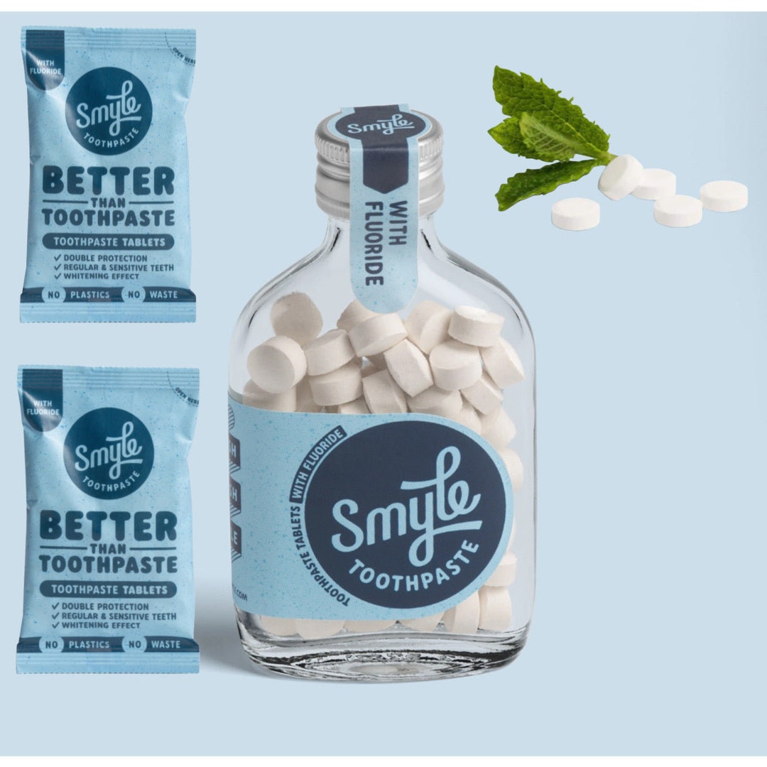 SMYLE Toothpaste Tablets With Fluoride 1 Month, 3 Months, 6 Months