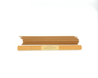 Bastoncini di incenso naturale di sandalo per meditazione / yoga / sollievo dallo stress - Fumo leggero