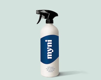 Wheat Straw Reusable Spray Bottle(750ml) & Household Cleaner Tablet