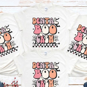 Halloween dental shirt, gift dental assistant hygienist, RDA shirt, dental gifts, dental office shirt, dental school CDA,