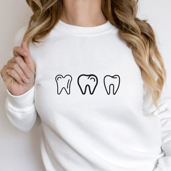 Dental Assistant Sweatshirt, CDA sweater, Gift for dental assistant, dental office sweater, Dental Babe, Dental School grad, Dental Student