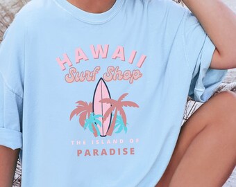 Surf Hawaii Lightning Bolt preppy t-shirt, Preppy trendy clothing, Y2K tee, Aesthetic Clothes, Indie Clothes, Preppy Aesthetic shirt