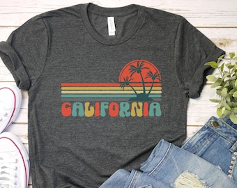 California Shirt, West Cost Tee, California Tee, California Tshirt, Cali Girl Shirt, Trendy California Shirt, California State