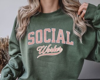 Social Worker Sweatshirt, Gift For Social Worker, School Counselor Sweater, Therapist Sweater, Social Worker School Sweatshirt