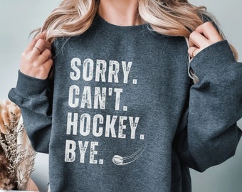 Hockey Sweatshirt | Hockey team sweater | Hockey Vibes | Hockey Lover Shirt | College hockey Sweater | Hockey Mom Shirt | Hockey Game Day