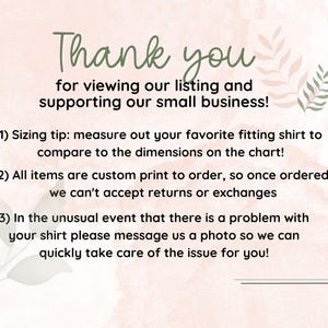 a thank card for a small business