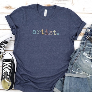Chemise d'artiste, cadeau pour professeur d'art, C'est une bonne journée pour faire de l'art, cadeau pour professeur, chemise de professeur, t-shirt d'art, t-shirt d'artiste, t-shirt amateur d'art image 2