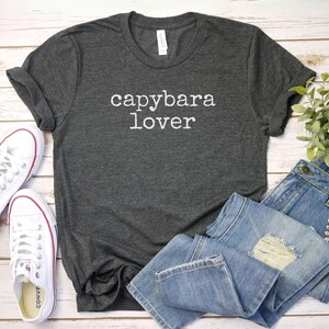 Capybara lover shirt, Capybara Gift | Cute Capybara Shirt | Funny Capybara Shirt | Capybara Lover | Capybara Tee | Animal Lover