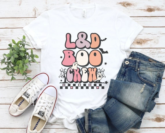 Halloween labor and delivery crew nurse shirt, l&d Nurse t shirt, mother baby halloween shirt,  Nurse shirt for work halloween group