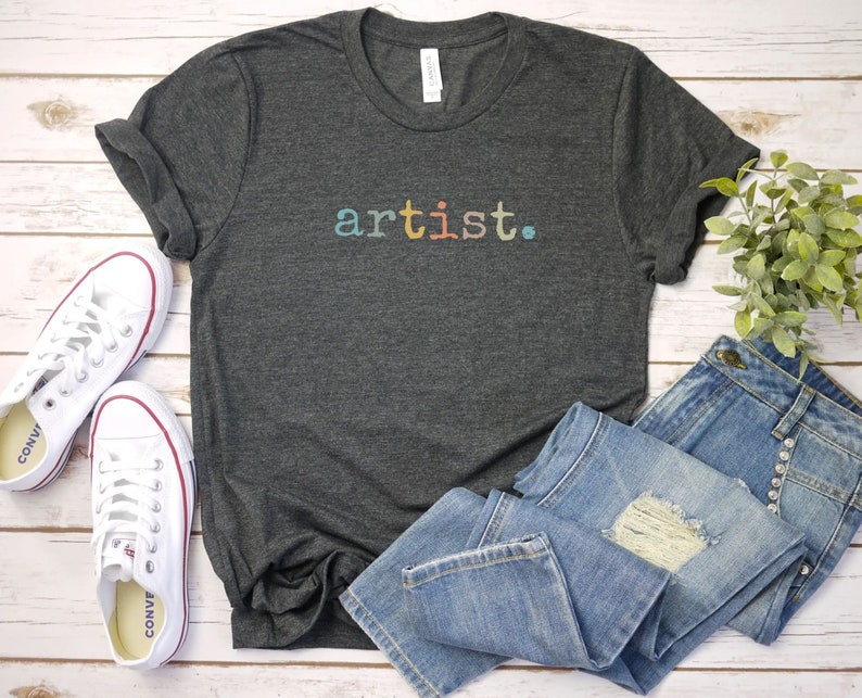 Chemise d'artiste, cadeau pour professeur d'art, C'est une bonne journée pour faire de l'art, cadeau pour professeur, chemise de professeur, t-shirt d'art, t-shirt d'artiste, t-shirt amateur d'art image 1