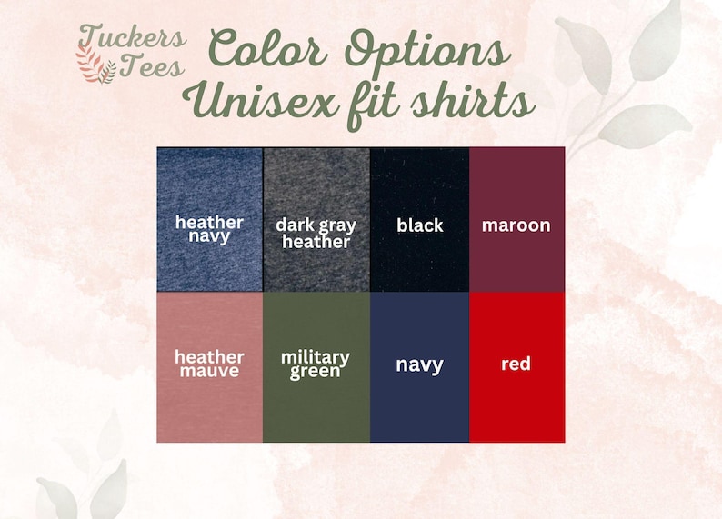 a poster with a bunch of different colors