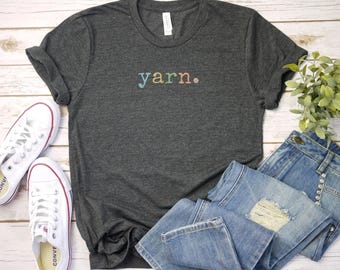 Funny Knitting Shirt - Crocheting Mom Gift - Knitter Tee - Yarn Lover Shirt, Knitting Lover Gift - Funny Crochet Shirt