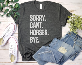 Horse Shirt | Animal Lover Shirt | Farm Shirt | Country Girl Shirt | Horse Lover Tee | Gift For Her | Horse Rider Gift | funny horse tee