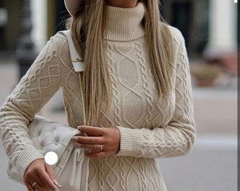 Sexy Sweater Dress - Etsy
